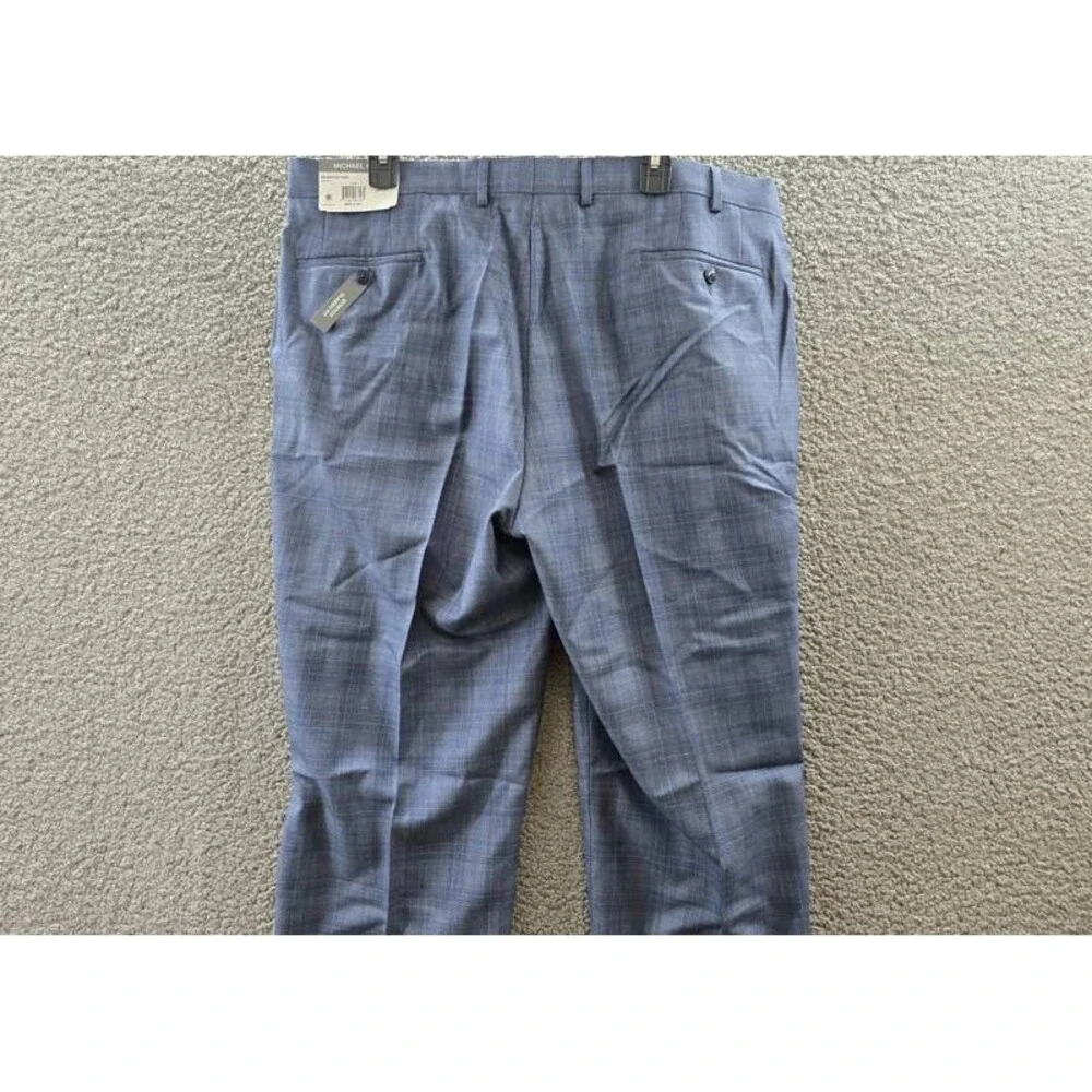 Michael Kors Classic Fit Wool Blend Suit Separates Pants Men's 40W x 34L Denim